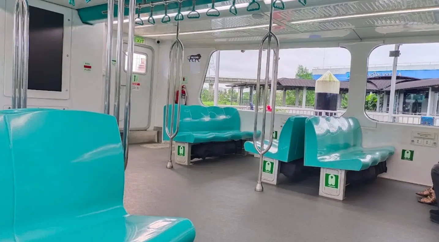 Kochi Water Metro inside view